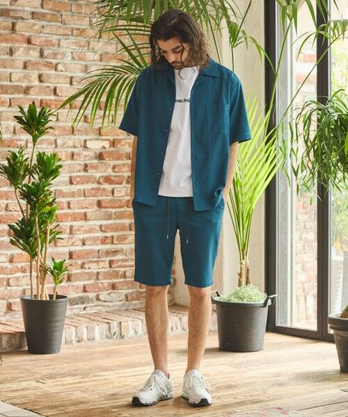 MEN'S BIGI / メンズビギ シャツ・ブラウス | 楊柳カチオン半袖開襟シャツ | 詳細14