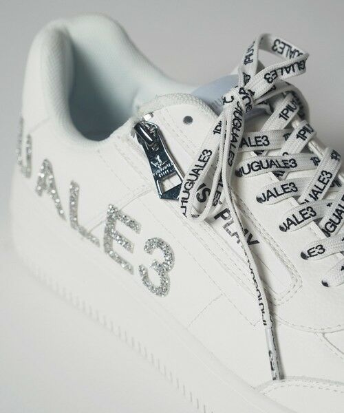MEN'S BIGI / メンズビギ スニーカー | 【1PIU1UGUARE3別注】ラインストーンサイドZIPスニーカー | 詳細7