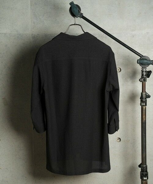 MEN'S BIGI / メンズビギ シャツ・ブラウス | リネンテックジャージスキッパーシャツ | 詳細8