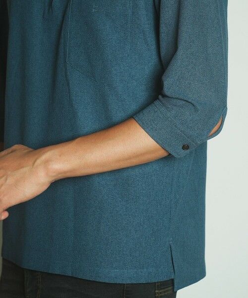 MEN'S BIGI / メンズビギ シャツ・ブラウス | リネンテックジャージスキッパーシャツ | 詳細12