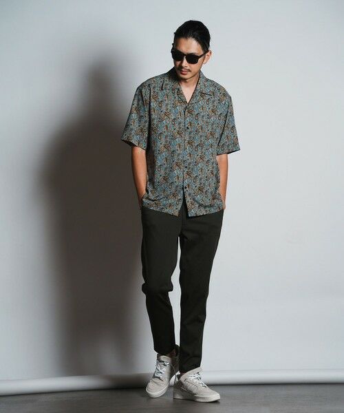MEN'S BIGI / メンズビギ シャツ・ブラウス | ペイズリープリントオープンカラーシャツ | 詳細3