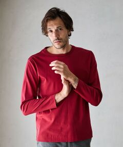 MEN'S BIGI / メンズビギ Tシャツ | シルケットポンチクルーネックT