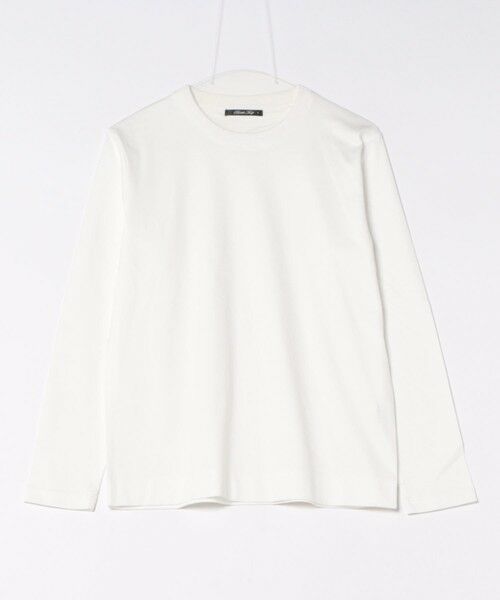 MEN'S BIGI / メンズビギ Tシャツ | シルケットポンチクルーネックT（ホワイト）