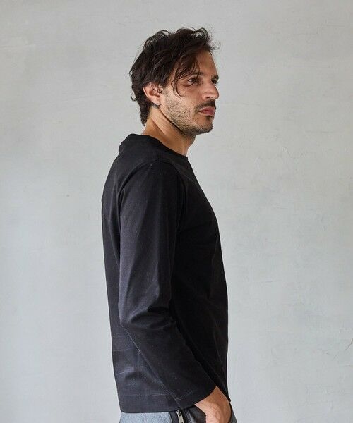 MEN'S BIGI / メンズビギ Tシャツ | シルケットポンチクルーネックT | 詳細1