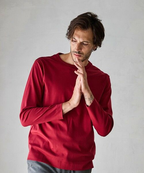 MEN'S BIGI / メンズビギ Tシャツ | シルケットポンチクルーネックT | 詳細10