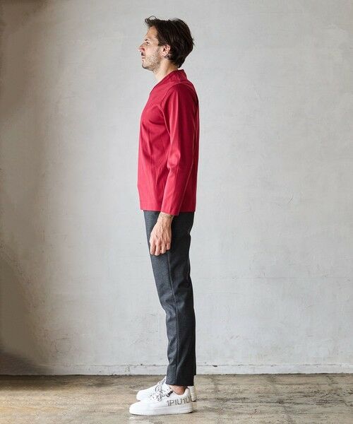 MEN'S BIGI / メンズビギ Tシャツ | シルケットポンチVネックT | 詳細9