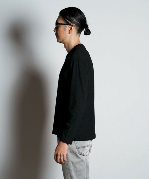 MEN'S BIGI / メンズビギ Tシャツ | ジャガードレイヤードVネック | 詳細10