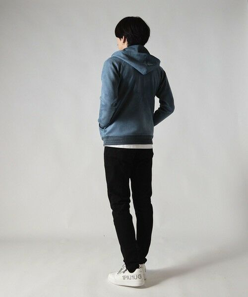 MEN'S BIGI / メンズビギ スウェット | フェイクスエードZIPUPパーカー | 詳細22