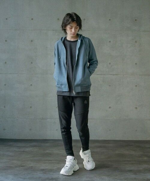 MEN'S BIGI / メンズビギ スウェット | フェイクスエードZIPUPパーカー | 詳細27