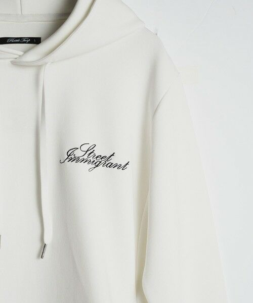 MEN'S BIGI / メンズビギ スウェット | 3Dロゴプリントダンボールフーディ | 詳細1