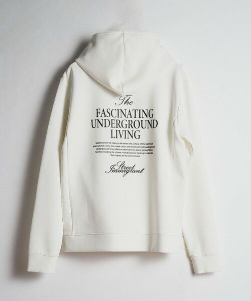 MEN'S BIGI / メンズビギ スウェット | 3Dロゴプリントダンボールフーディ | 詳細2