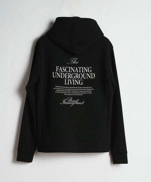 MEN'S BIGI / メンズビギ スウェット | 3Dロゴプリントダンボールフーディ | 詳細5