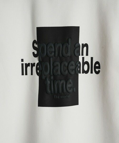 MEN'S BIGI / メンズビギ スウェット | 発砲プリントダンボールクルーネック | 詳細4