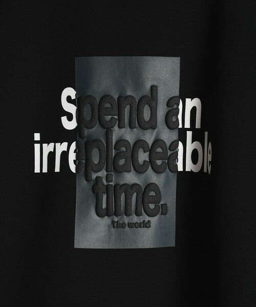 MEN'S BIGI / メンズビギ スウェット | 発砲プリントダンボールクルーネック | 詳細7