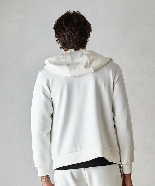 MEN'S BIGI / メンズビギ スウェット | 【JUST PLAY】N/Rストレッチポンチ立体比翼フードブルゾン【セットアップ着用可】 | 詳細5
