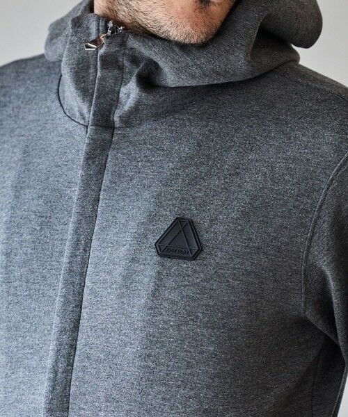 MEN'S BIGI / メンズビギ スウェット | 【JUST PLAY】N/Rストレッチポンチ立体比翼フードブルゾン【セットアップ着用可】 | 詳細12