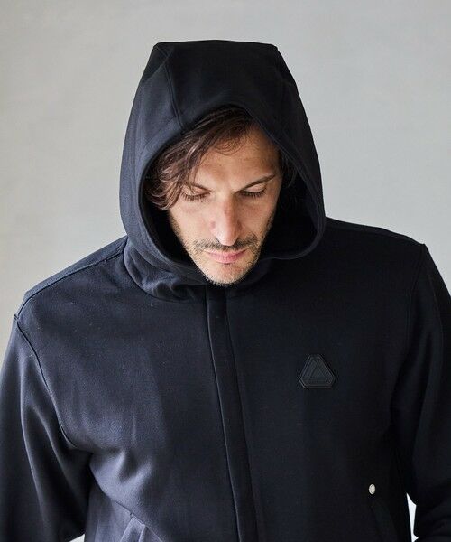 MEN'S BIGI / メンズビギ スウェット | 【JUST PLAY】N/Rストレッチポンチ立体比翼フードブルゾン【セットアップ着用可】 | 詳細19