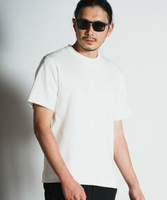 MEN'S BIGI / メンズビギ Tシャツ | シルケットスムースクルーネックTシャツ
