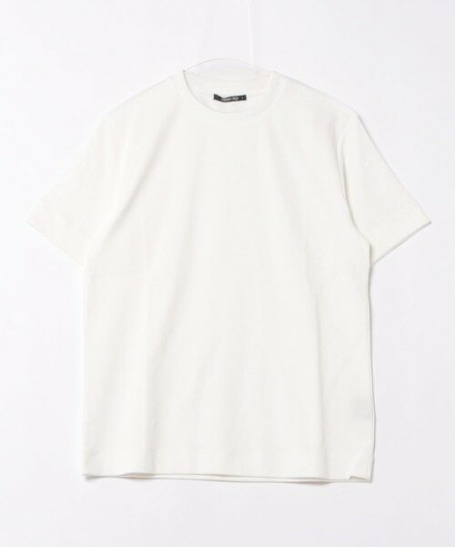 MEN'S BIGI / メンズビギ Tシャツ | シルケットスムースクルーネックTシャツ | 詳細1