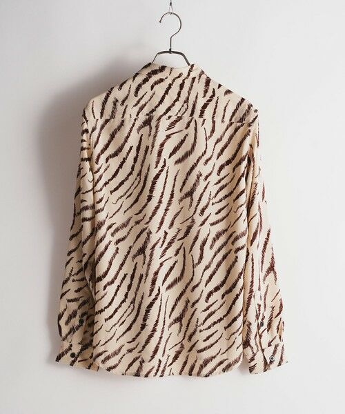 MEN'S BIGI / メンズビギ シャツ・ブラウス | ゼブラ柄プリントレギュラーカラーシャツ | 詳細2