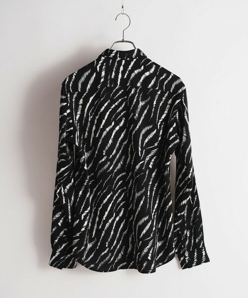 MEN'S BIGI / メンズビギ シャツ・ブラウス | ゼブラ柄プリントレギュラーカラーシャツ | 詳細10