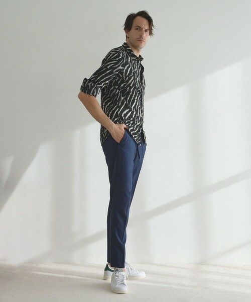 MEN'S BIGI / メンズビギ シャツ・ブラウス | ゼブラ柄プリントレギュラーカラーシャツ | 詳細4
