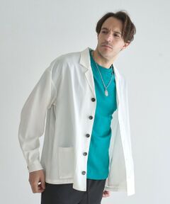 MEN'S BIGI / メンズビギ シャツ・ブラウス | テーラードカラーシャツブルゾン