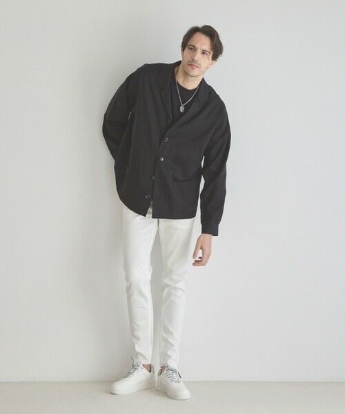 MEN'S BIGI / メンズビギ シャツ・ブラウス | テーラードカラーシャツブルゾン | 詳細13