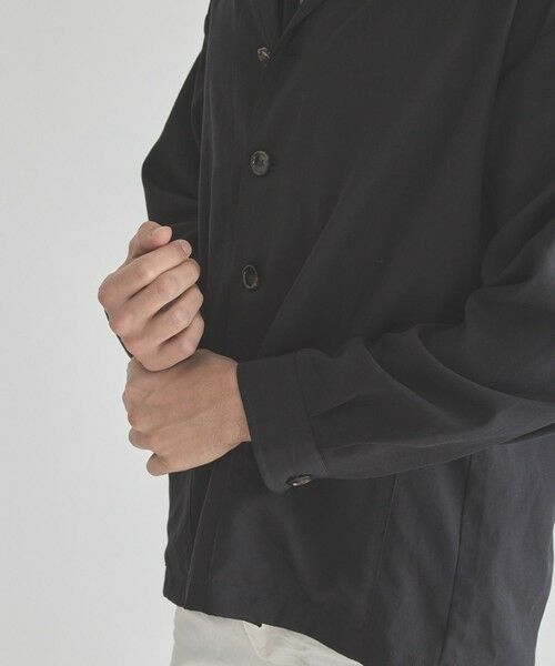MEN'S BIGI / メンズビギ シャツ・ブラウス | テーラードカラーシャツブルゾン | 詳細16