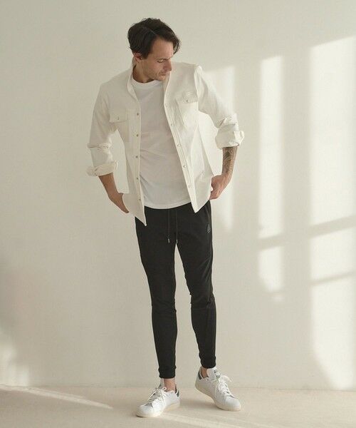 MEN'S BIGI / メンズビギ シャツ・ブラウス | スーパーストレッチデニムスタンドカラーシャツ | 詳細2