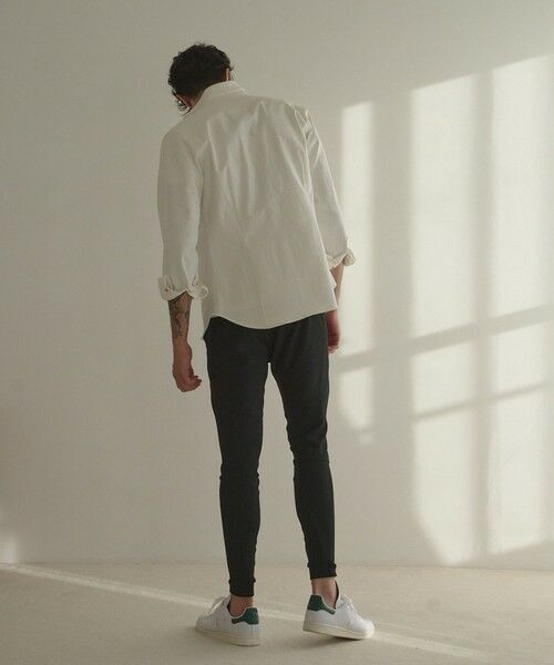 MEN'S BIGI / メンズビギ シャツ・ブラウス | スーパーストレッチデニムスタンドカラーシャツ | 詳細3