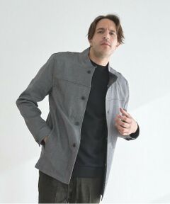 MEN'S BIGI / メンズビギ ブルゾン | ハイパーストレッチツイルスタンドカラーブルゾン