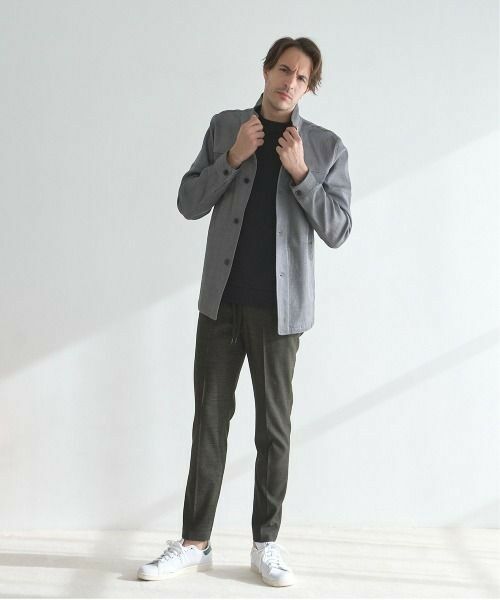MEN'S BIGI / メンズビギ ブルゾン | ハイパーストレッチツイルスタンドカラーブルゾン | 詳細1