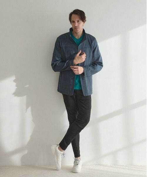 MEN'S BIGI / メンズビギ ブルゾン | ハイパーストレッチツイルスタンドカラーブルゾン | 詳細5