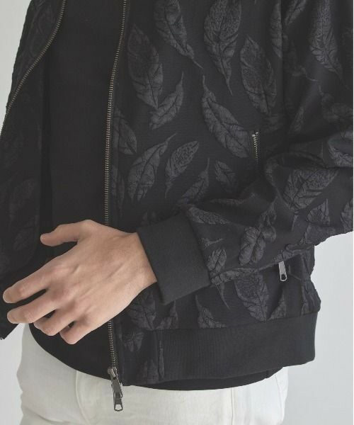MEN'S BIGI / メンズビギ ブルゾン | フェザージャガードジャージボンバージャケット | 詳細19