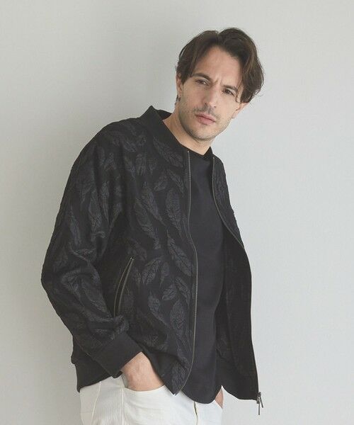 MEN'S BIGI / メンズビギ ブルゾン | フェザージャガードジャージボンバージャケット | 詳細20