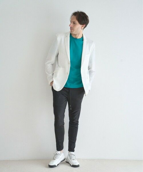 MEN'S BIGI / メンズビギ テーラードジャケット | シャーリングジャガードテーラードジャケット | 詳細3