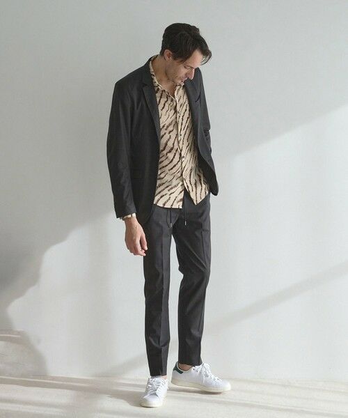 MEN'S BIGI / メンズビギ テーラードジャケット | 【セットアップ対応】ハケメテーラードジャケット | 詳細1