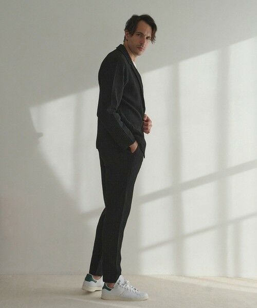 MEN'S BIGI / メンズビギ その他パンツ | 【セットアップ対応】14Gリンクス柄編みニットスリムイージーパンツ | 詳細6