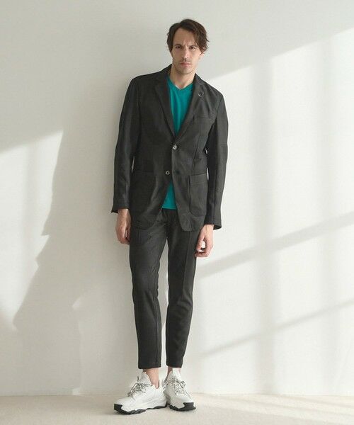 MEN'S BIGI / メンズビギ その他パンツ | 【1PIU1UGUALE3 RELAX/ウノピゥウノウグァーレトレ リラックス/別注/セットアップ対応/ストレッチ素材】カモ柄ニットジャガード イージースラックス | 詳細1