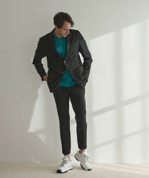 MEN'S BIGI / メンズビギ その他パンツ | 【1PIU1UGUALE3 RELAX/ウノピゥウノウグァーレトレ リラックス/別注/セットアップ対応/ストレッチ素材】カモ柄ニットジャガード イージースラックス | 詳細2