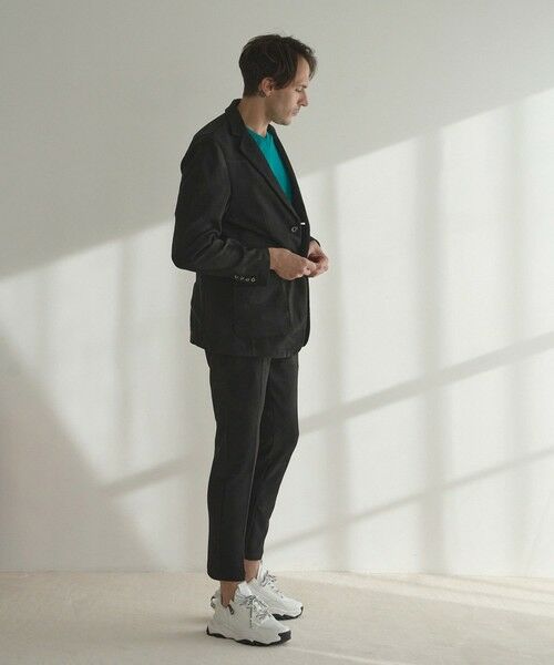 MEN'S BIGI / メンズビギ その他パンツ | 【1PIU1UGUALE3 RELAX/ウノピゥウノウグァーレトレ リラックス/別注/セットアップ対応/ストレッチ素材】カモ柄ニットジャガード イージースラックス | 詳細4