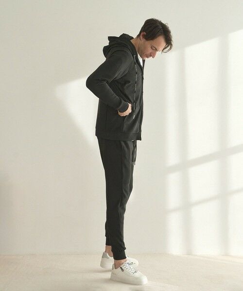 MEN'S BIGI / メンズビギ その他パンツ | 【1PIU1UGUALE3 RELAX/ウノピゥウノウグァーレトレ リラックス/別注/セットアップ対応/ストレッチ素材】カモ柄ニットジャガード スリムイージーパンツ | 詳細2