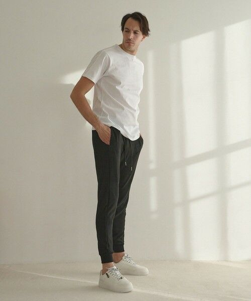 MEN'S BIGI / メンズビギ その他パンツ | 【1PIU1UGUALE3 RELAX/ウノピゥウノウグァーレトレ リラックス/別注/セットアップ対応/ストレッチ素材】カモ柄ニットジャガード スリムイージーパンツ | 詳細5