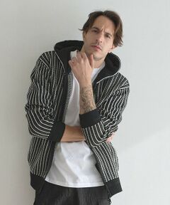 MEN'S BIGI / メンズビギ ニット・セーター | ジャガードパーカ