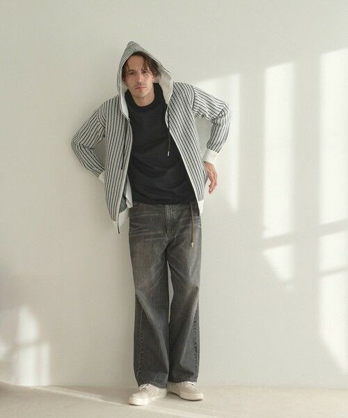 MEN'S BIGI / メンズビギ ニット・セーター | ジャガードパーカ | 詳細3