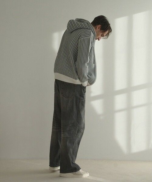 MEN'S BIGI / メンズビギ ニット・セーター | ジャガードパーカ | 詳細2