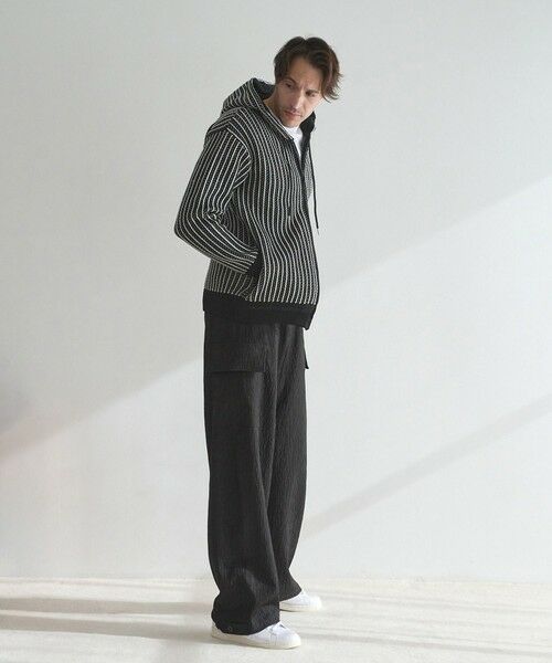 MEN'S BIGI / メンズビギ ニット・セーター | ジャガードパーカ | 詳細7