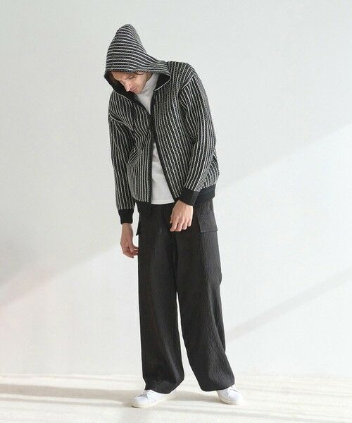 MEN'S BIGI / メンズビギ ニット・セーター | ジャガードパーカ | 詳細8