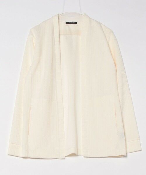 MEN'S BIGI / メンズビギ ニット・セーター | ジャガードボタンレスカーデガン | 詳細4